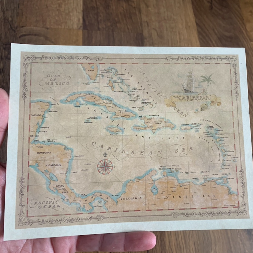 🆕 Caribbean Map - Picture 10 of 10